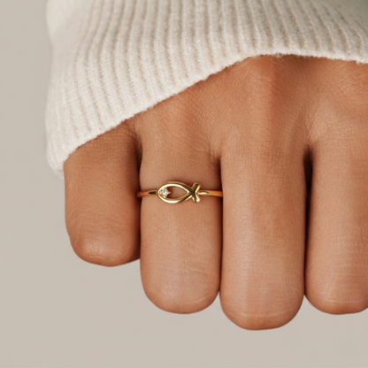 Jesus Fish Ring
