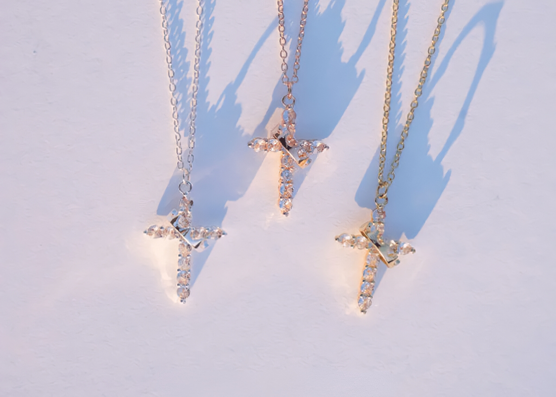Faith-inspired cross necklaces by Lainly