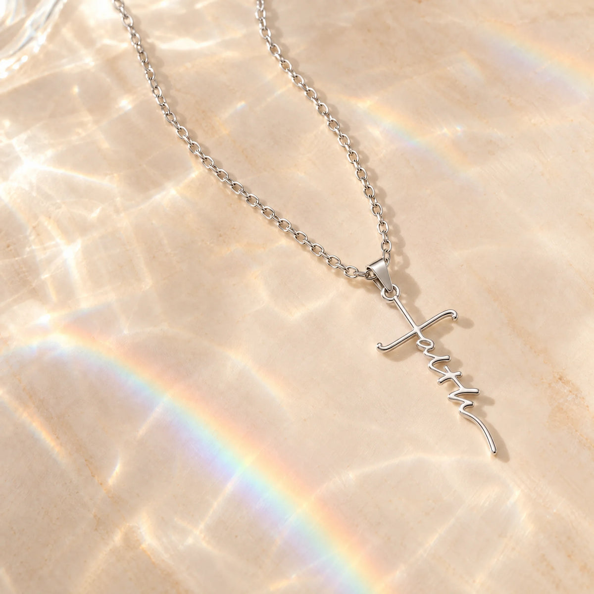 Faith Cross Necklace