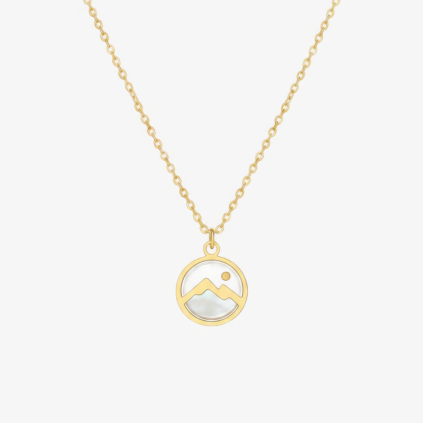 Moving Mountains Necklace inspired by Matthew 17:20 – scripture Christian necklace by Lainly™