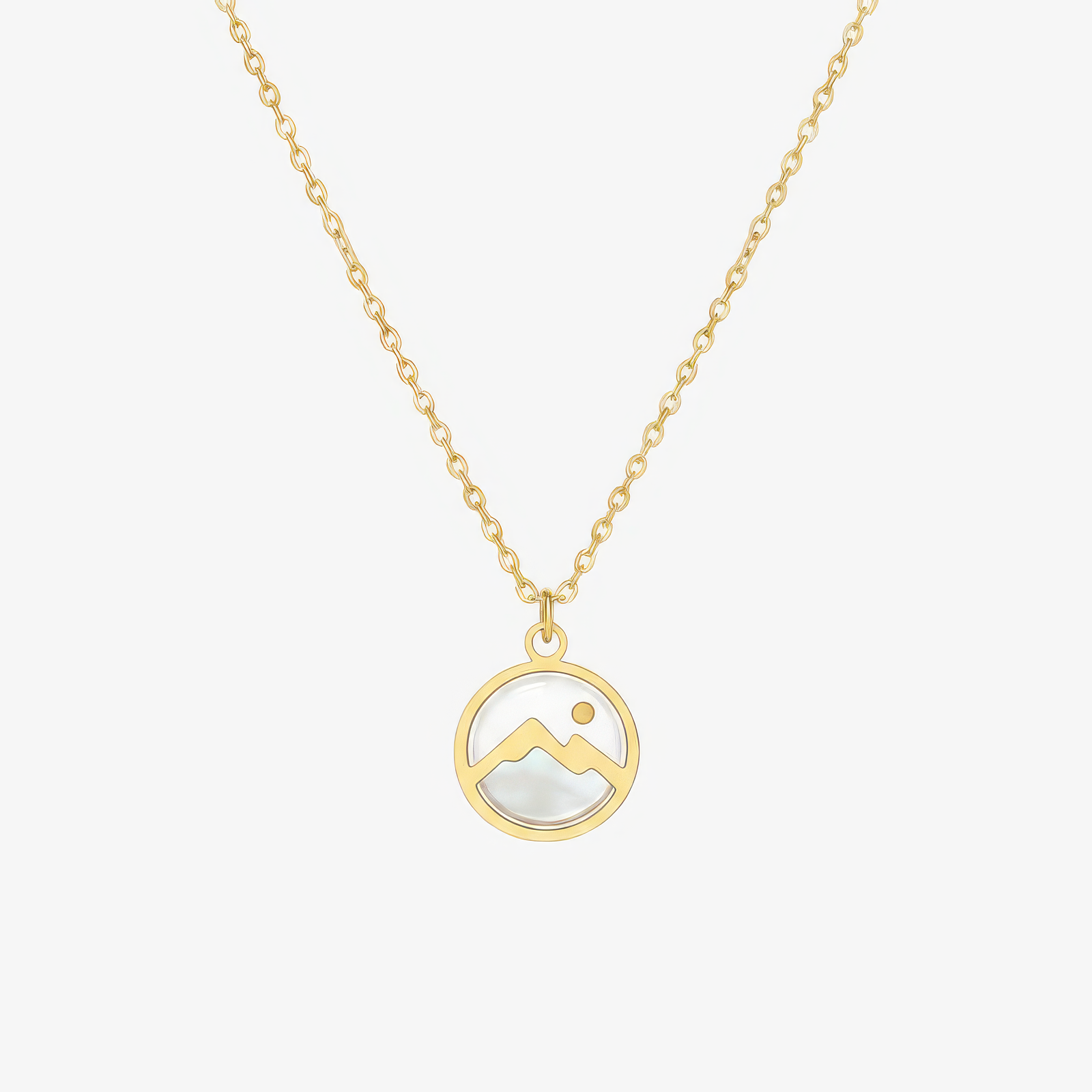 Moving Mountains Necklace inspired by Matthew 17:20 – scripture Christian necklace by Lainly™