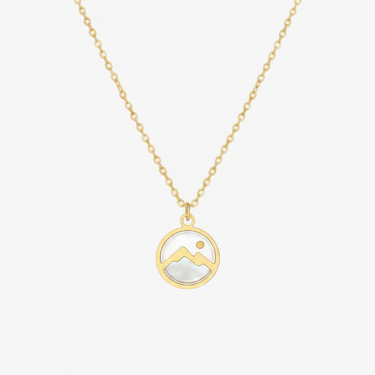 Moving Mountains Necklace inspired by Matthew 17:20 – scripture Christian necklace by Lainly™